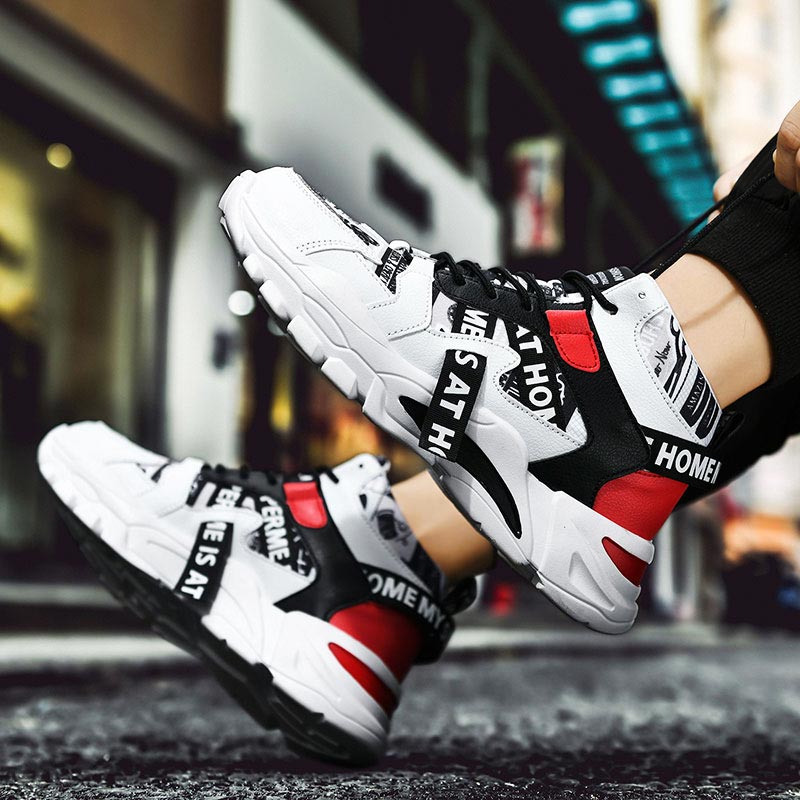 Streetwear Brand From Japan - Sneakers Pria Chunky Atasan Tinggi Ukuran