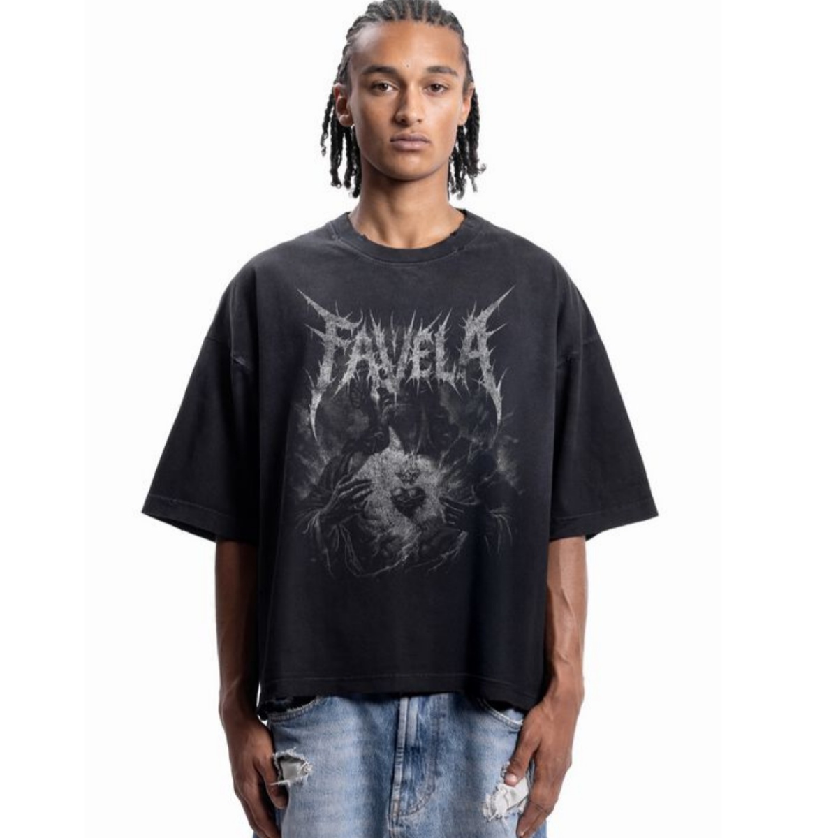 Streetwear Brand Font - Sacred Heart Metal Font Street Trendy