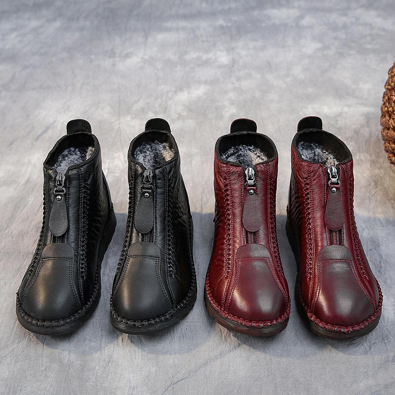 Streetwear Brand From Japan - Sneakers Kulit Pu Potongan Tinggi Wanita