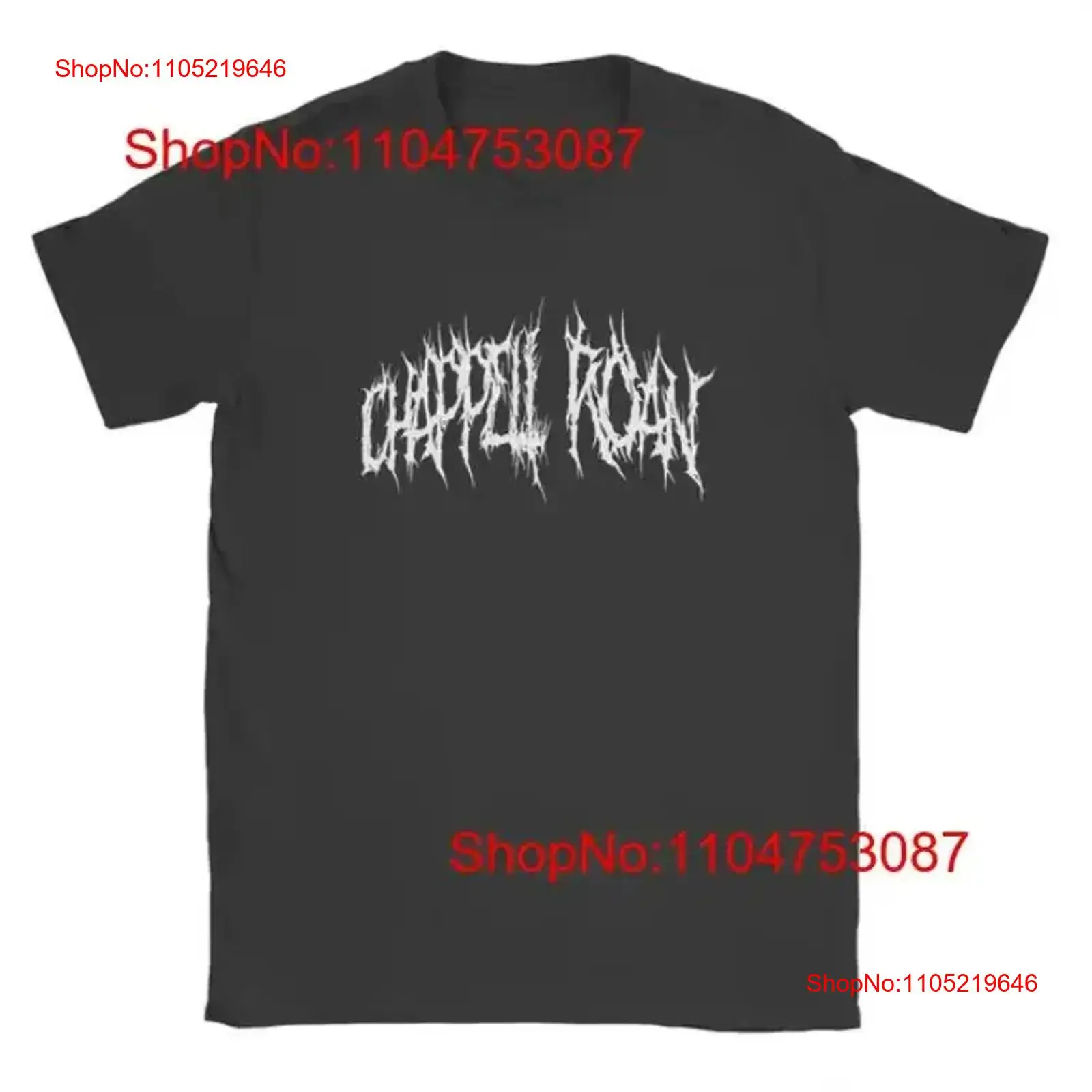 Streetwear Brand Font - Kaos Hitam Chappell Roan Singer Emo