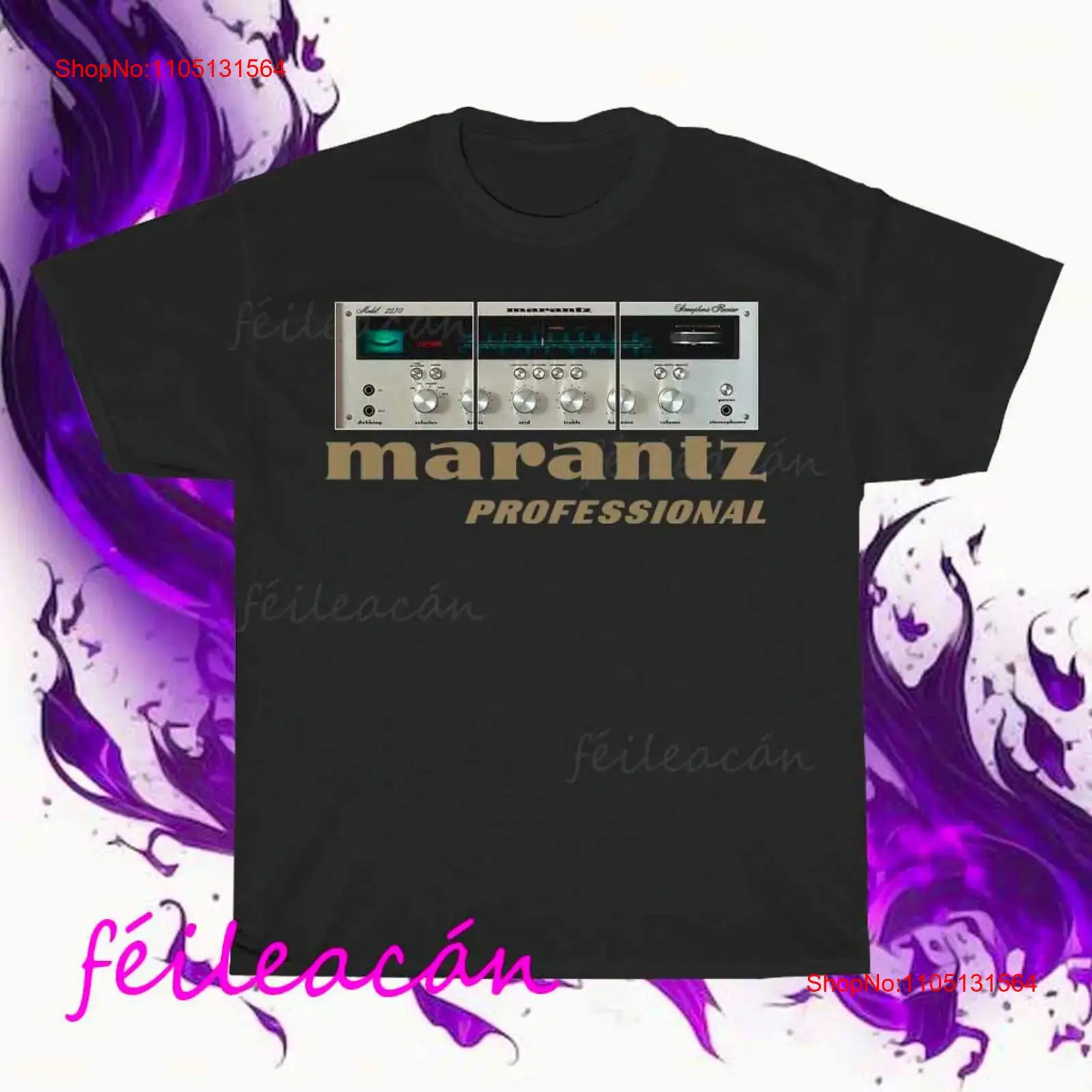 Streetwear Brand T Shirt - Kaos Marantz Amplifier Logo Amerika Baru,
