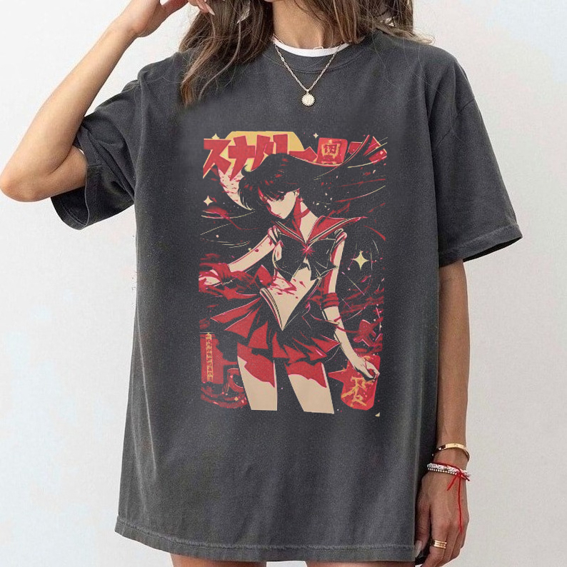 Kaus Grafis Anime Retro 90S Sa - Streetwear Brand T Shirt ulasan dan harga