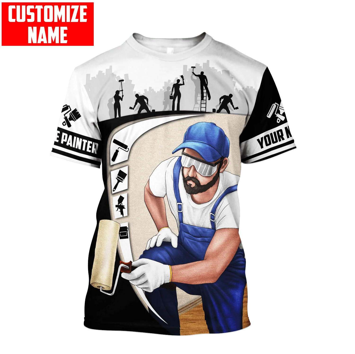 Kaus Pria Gambar Seluruh 3D Pe - Streetwear Brand T Shirt ulasan dan harga
