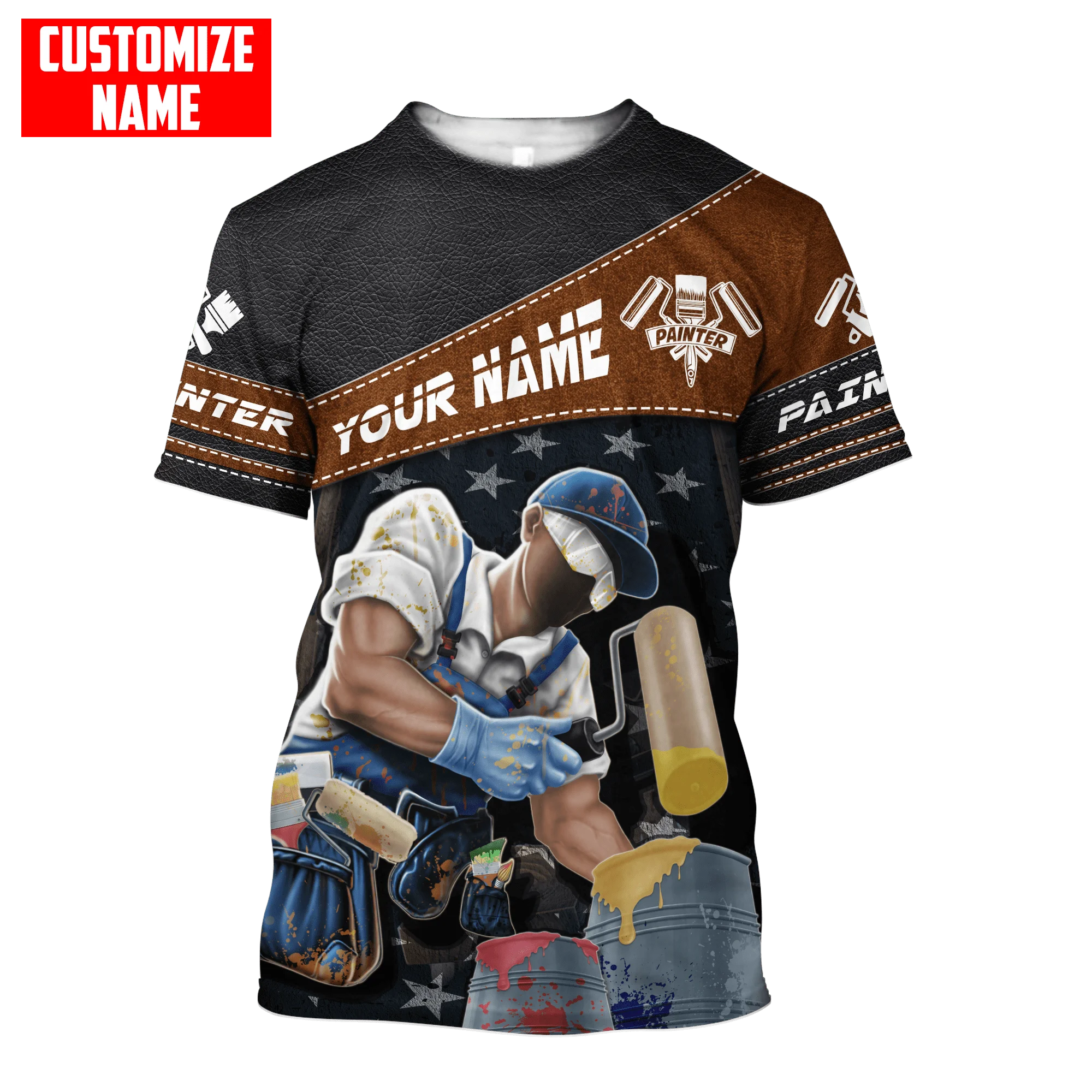 Kaus Pria Gambar Seluruh 3D Pe - Streetwear Brand T Shirt ulasan dan harga