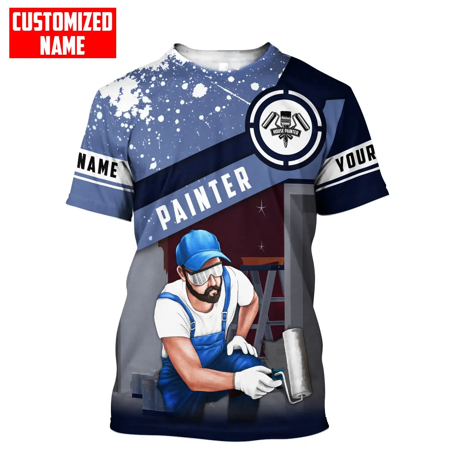 Kaus Pria Gambar Seluruh 3D Pe - Streetwear Brand T Shirt ulasan dan harga