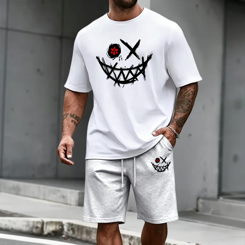 Set Kaus & Celana Pendek Pria  - Streetwear Brand Shorts ulasan dan harga