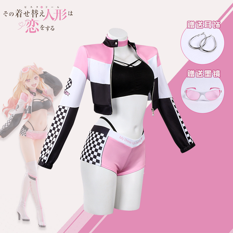 Kostum Anime My Dress Up Darli - Streetwear Brand Shorts ulasan dan harga