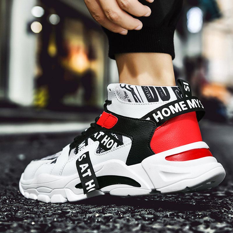 Sneakers Pria Chunky Atasan Ti - Streetwear Brand From Japan ulasan dan harga