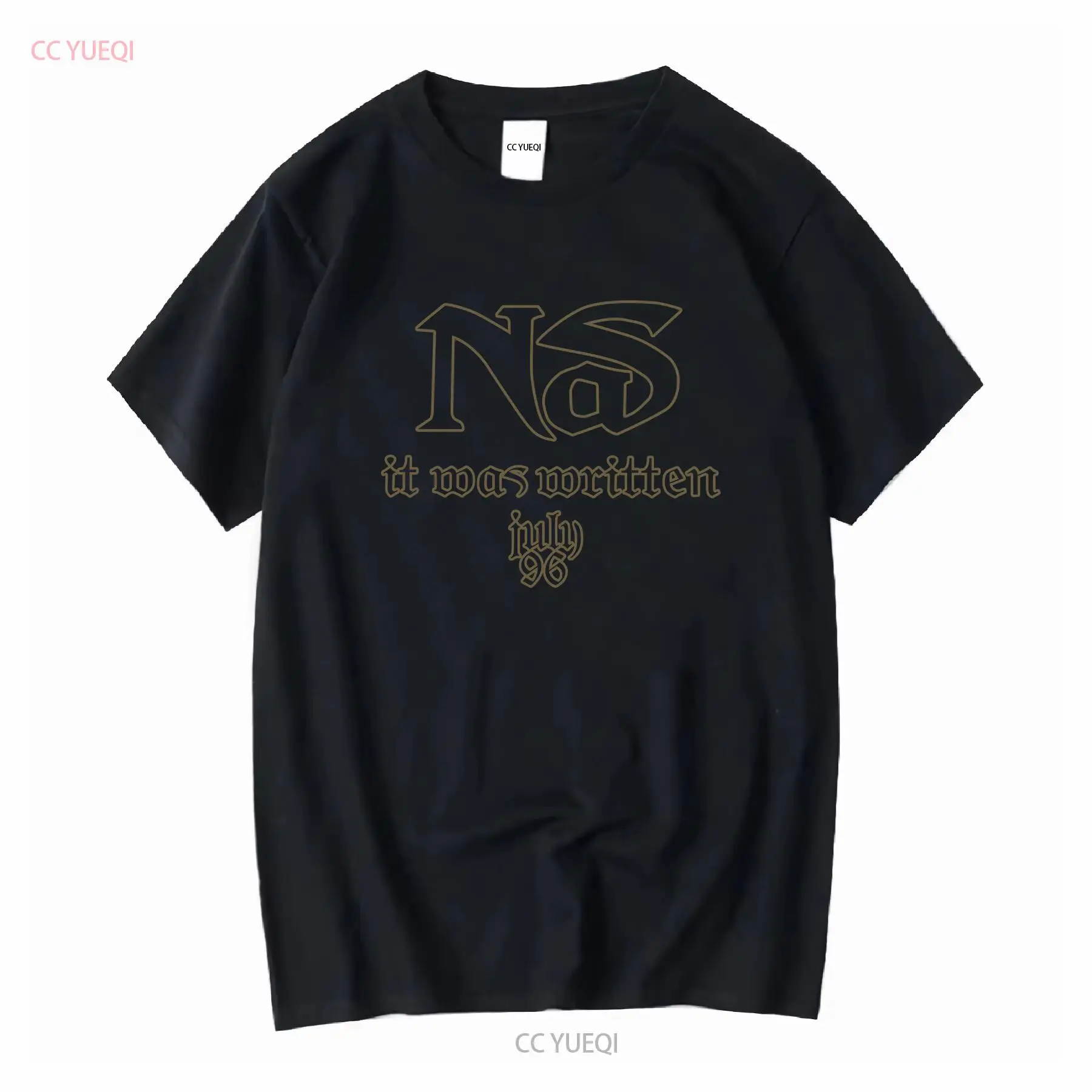 1996 NAS bertuliskan vtg 90s r - Streetwear Brand T Shirt ulasan dan harga