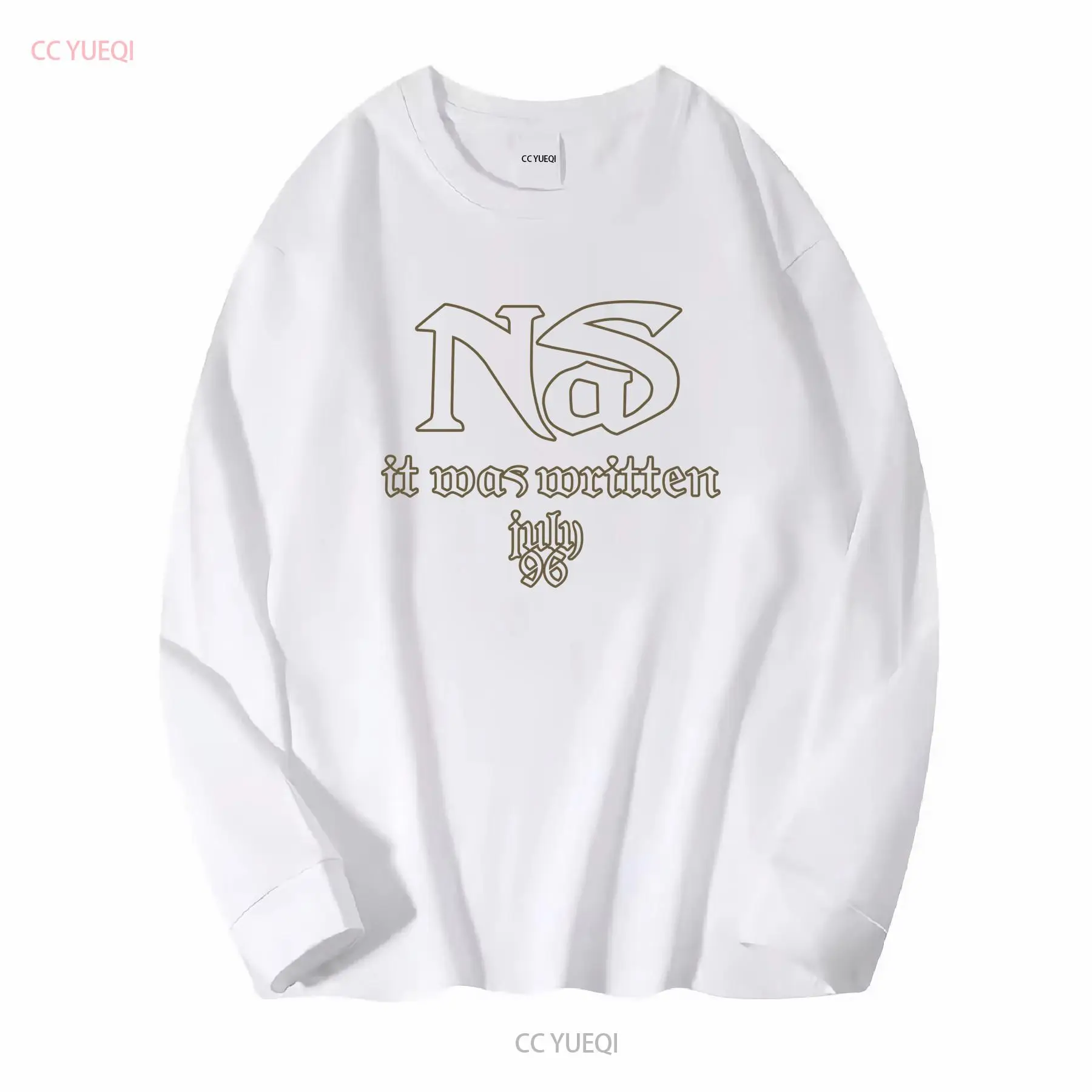 1996 NAS bertuliskan vtg 90s r - Streetwear Brand T Shirt ulasan dan harga