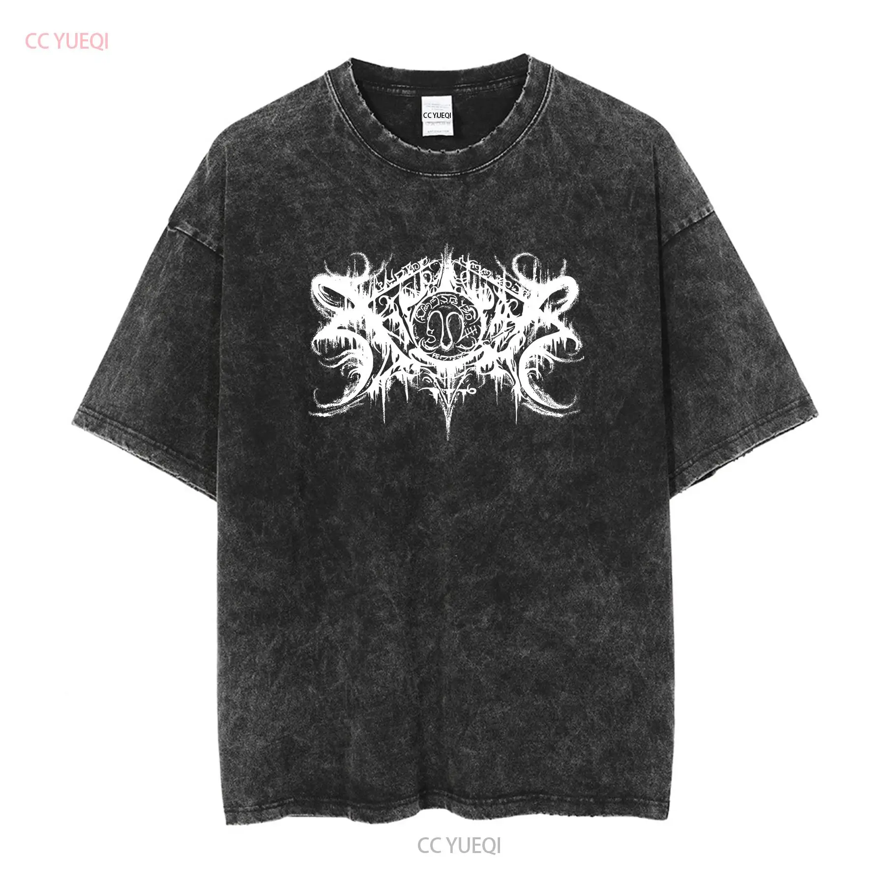 XASTHUR Kaus Baru Hitam Metal  - Streetwear Brand T Shirt ulasan dan harga
