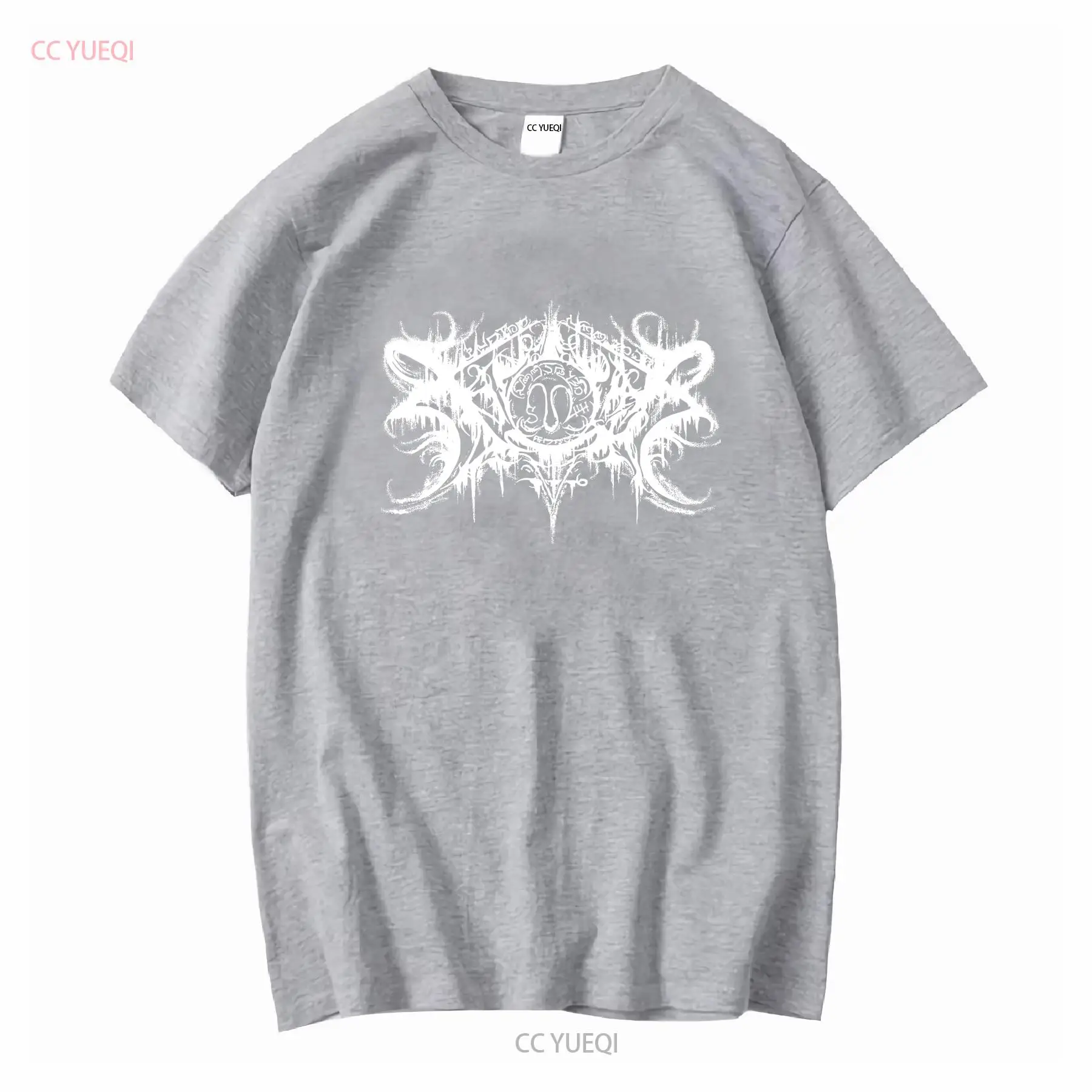 XASTHUR Kaus Baru Hitam Metal  - Streetwear Brand T Shirt ulasan dan harga